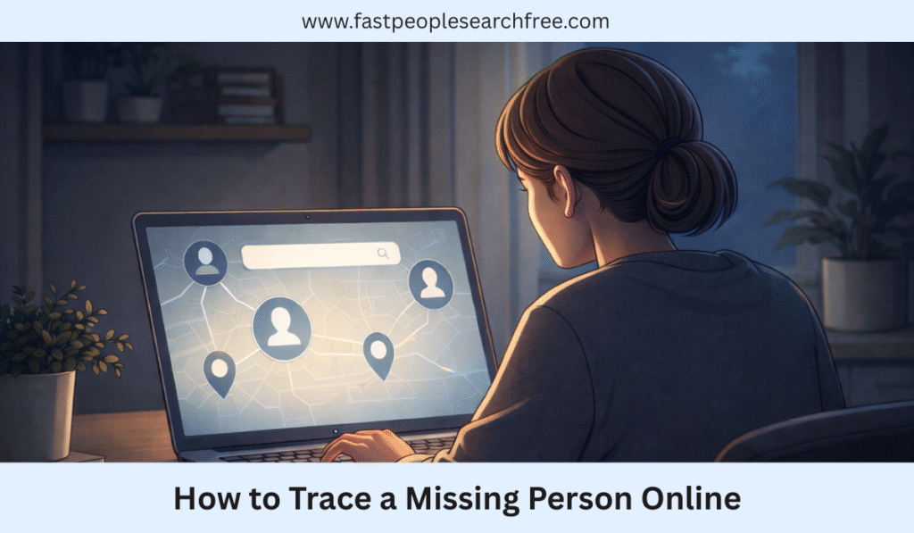 How to Trace a Missing Person Online